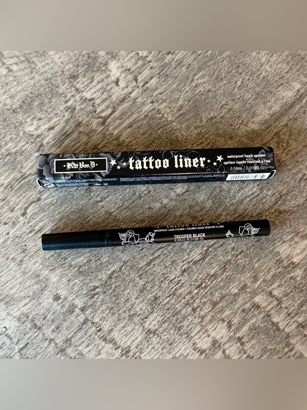Kat Von D Waterproof Tattoo Liner Trooper Black